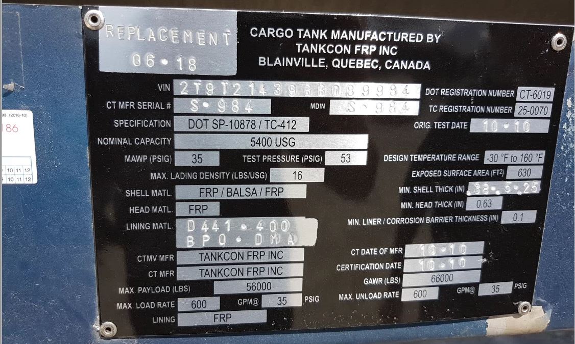 Metal ID Plate Image