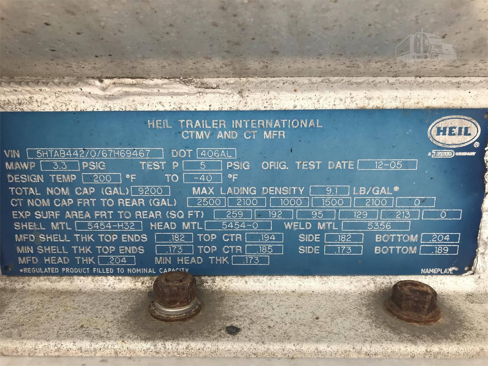 Metal ID Plate Image