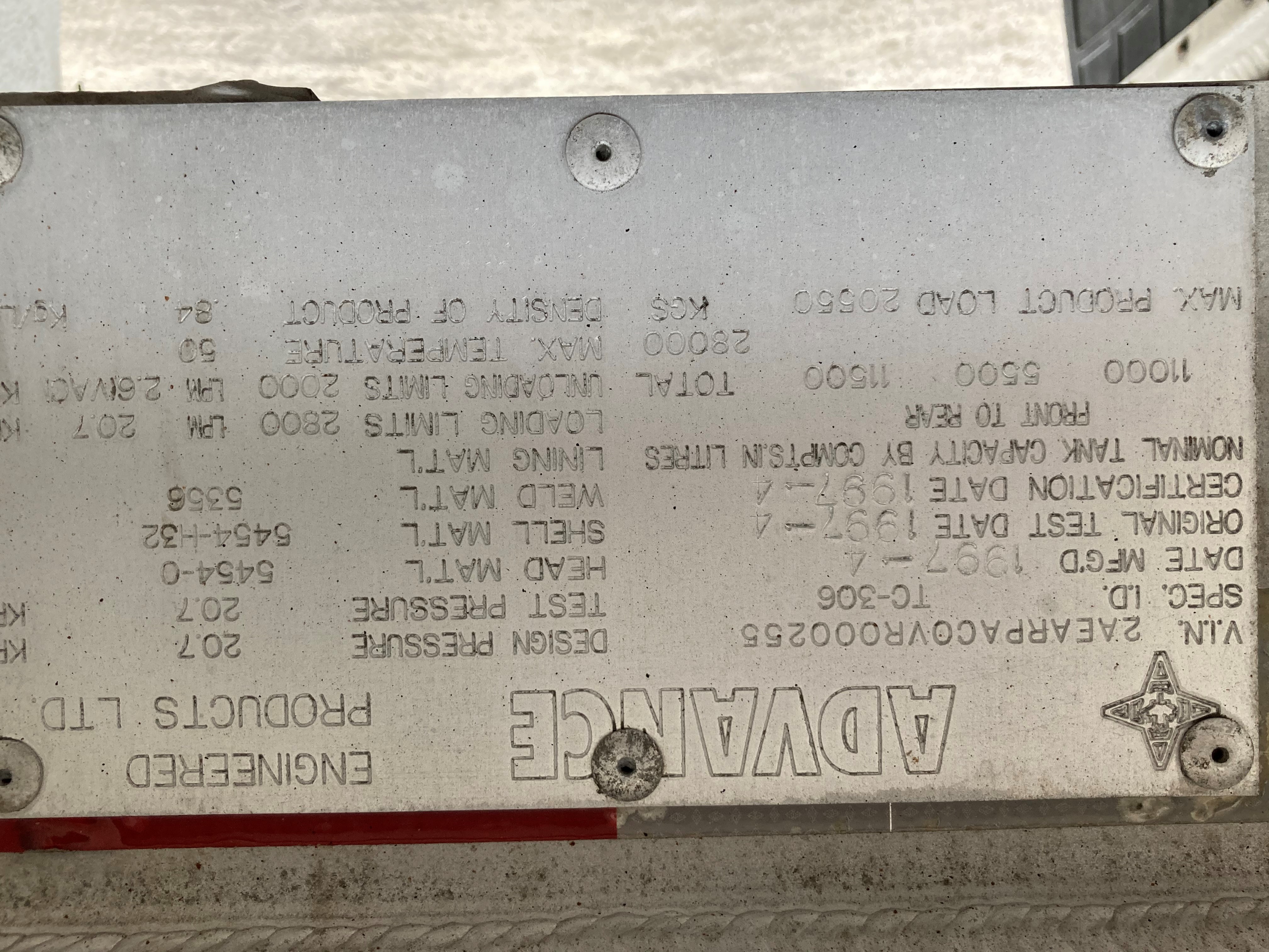Metal ID Plate Image