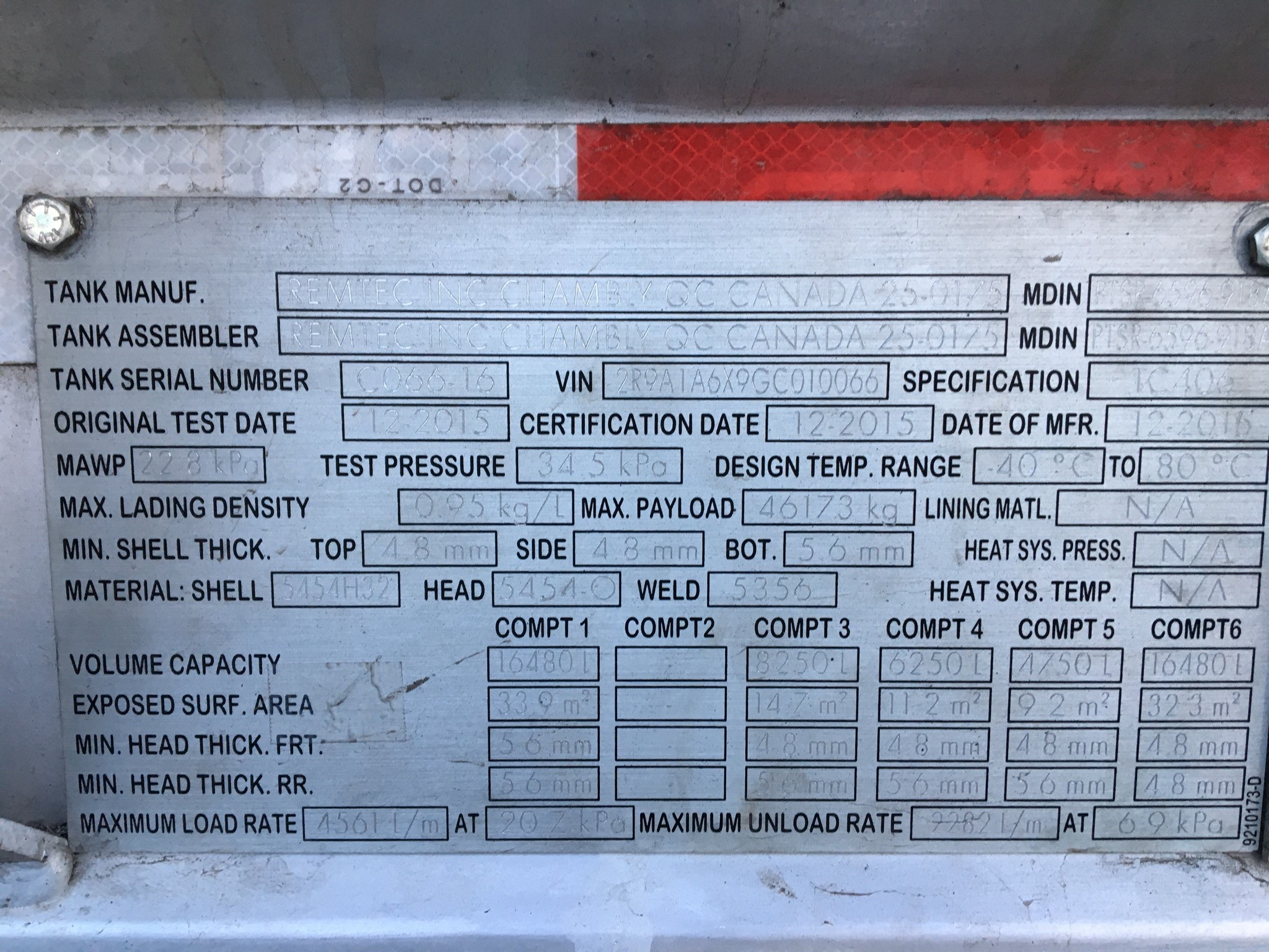 Metal ID Plate Image