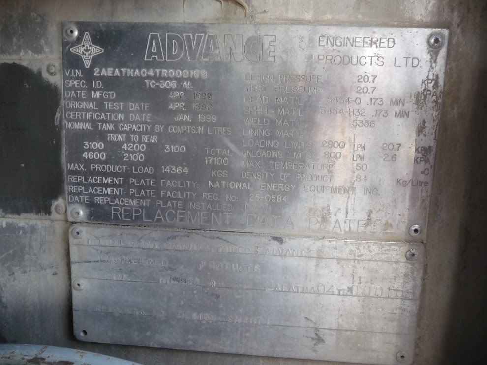 Metal ID Plate Image