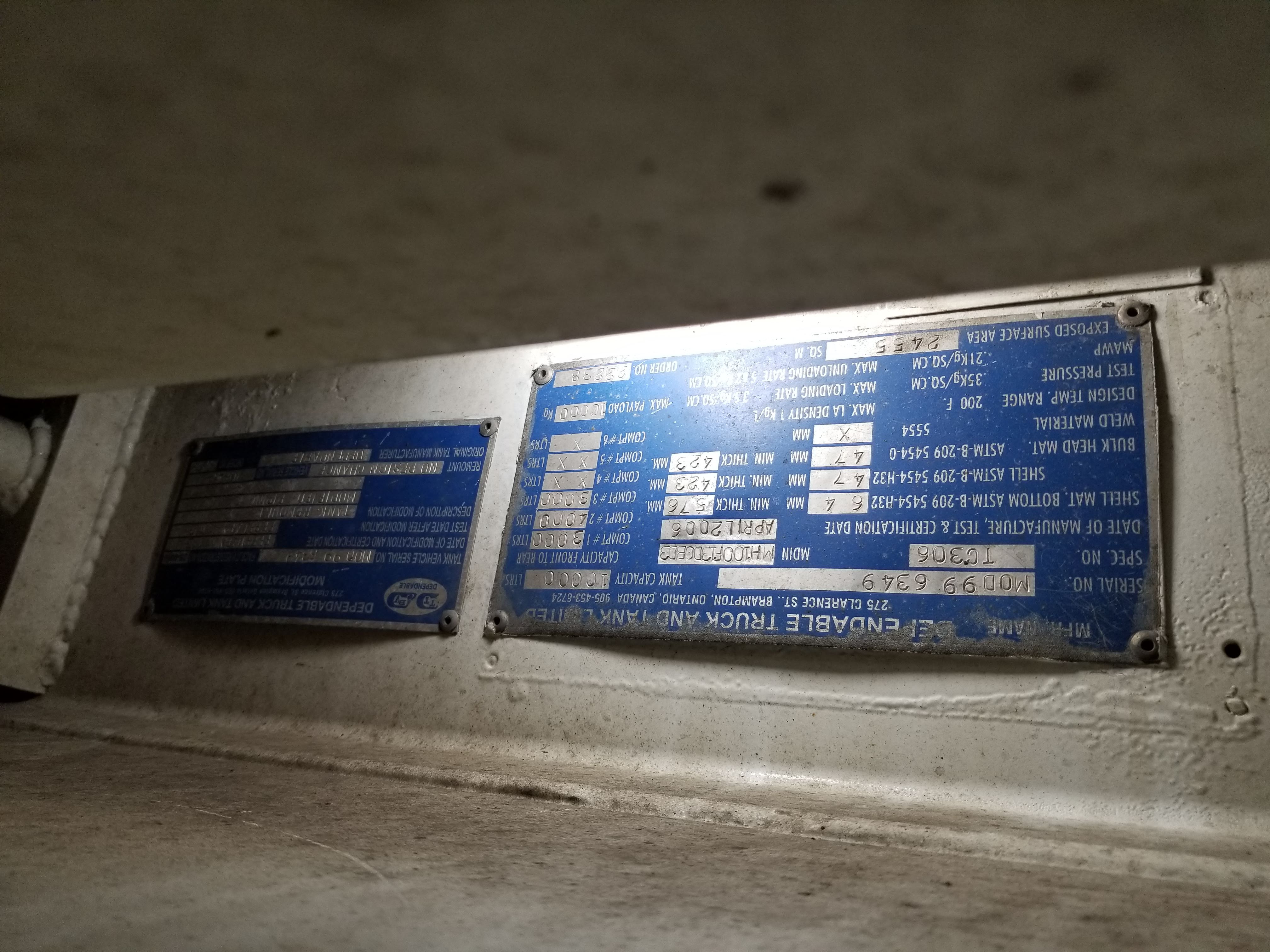 Metal ID Plate Image