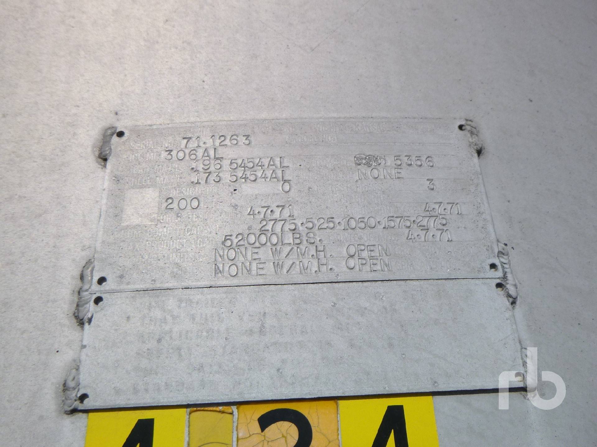 Metal ID Plate Image