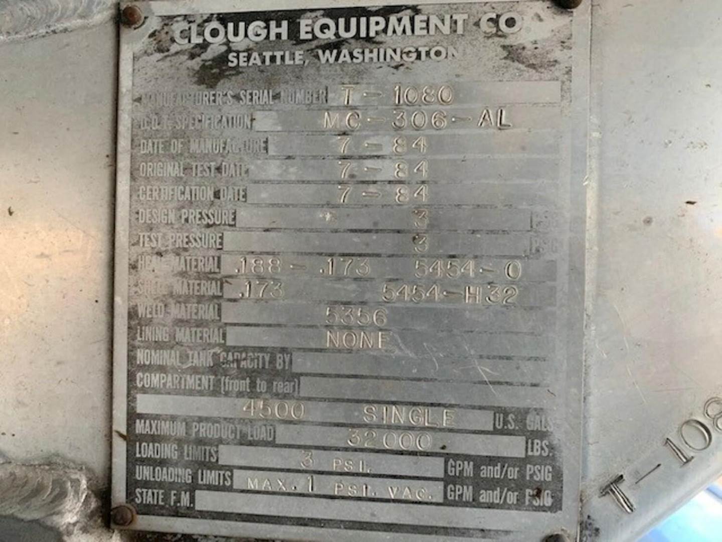 Metal ID Plate Image