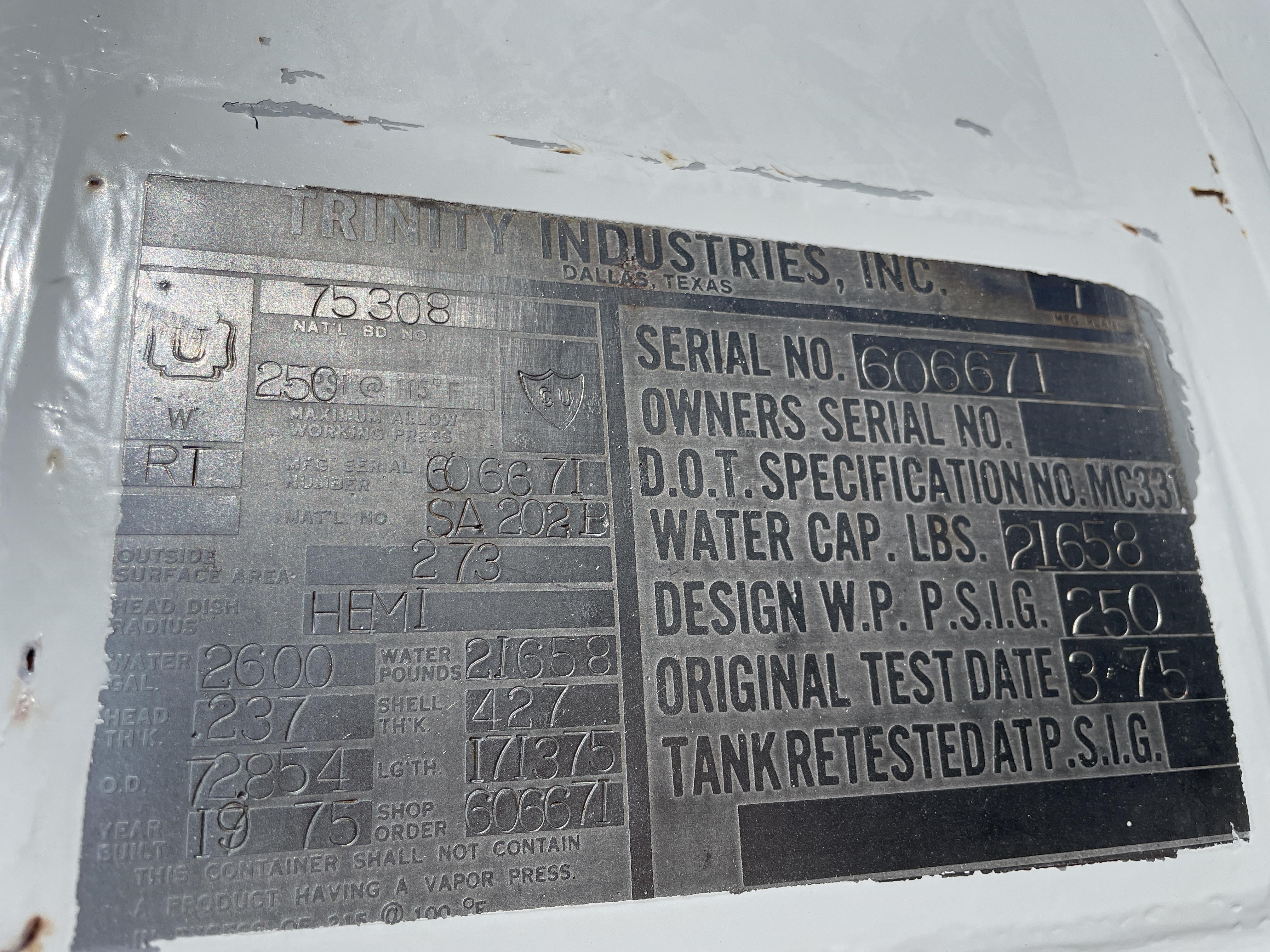 Metal ID Plate Image