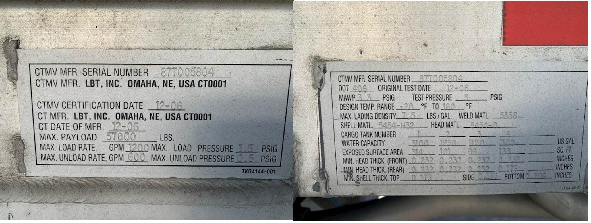 Metal ID Plate Image