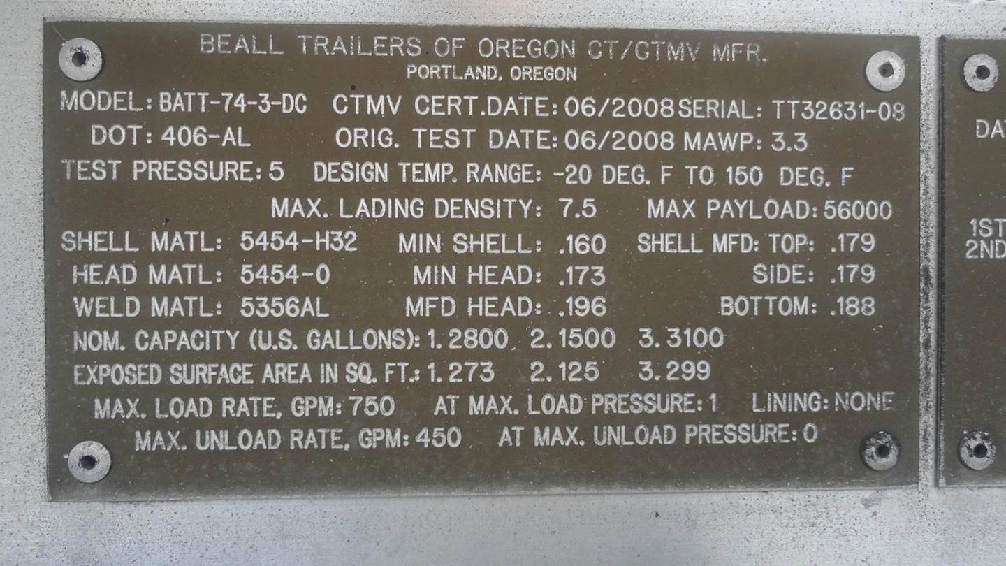 Metal ID Plate Image