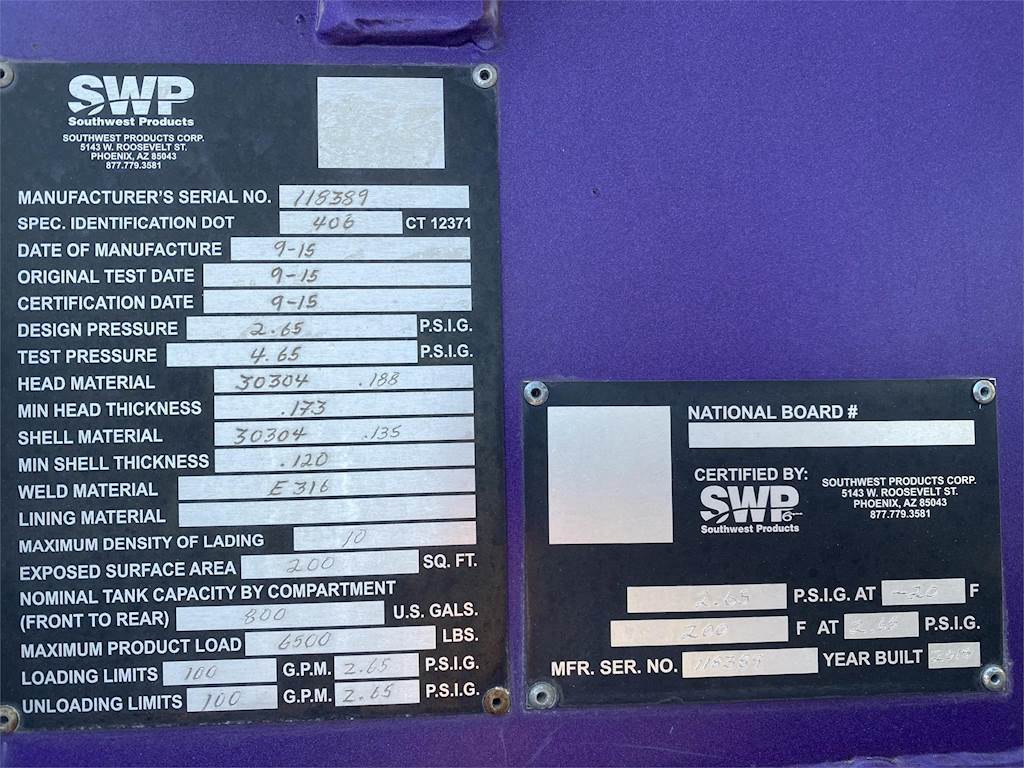Metal ID Plate Image