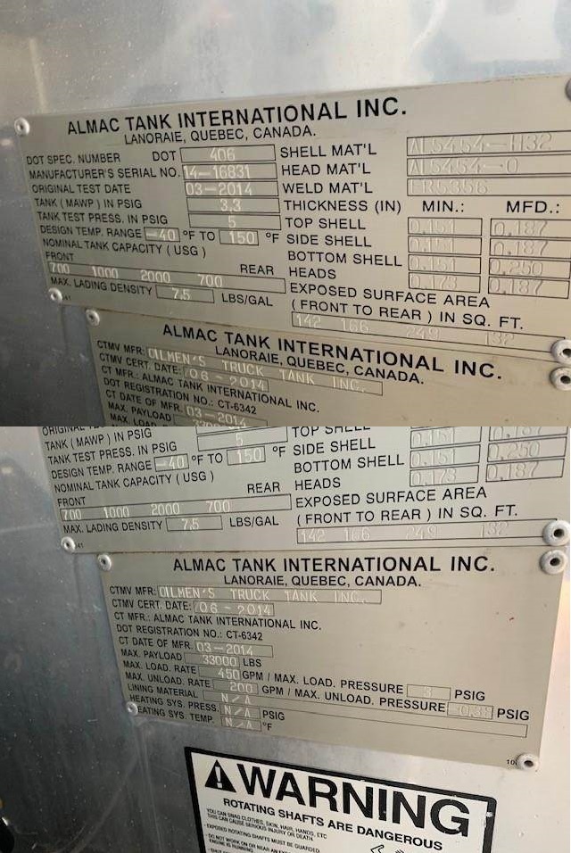 Metal ID Plate Image