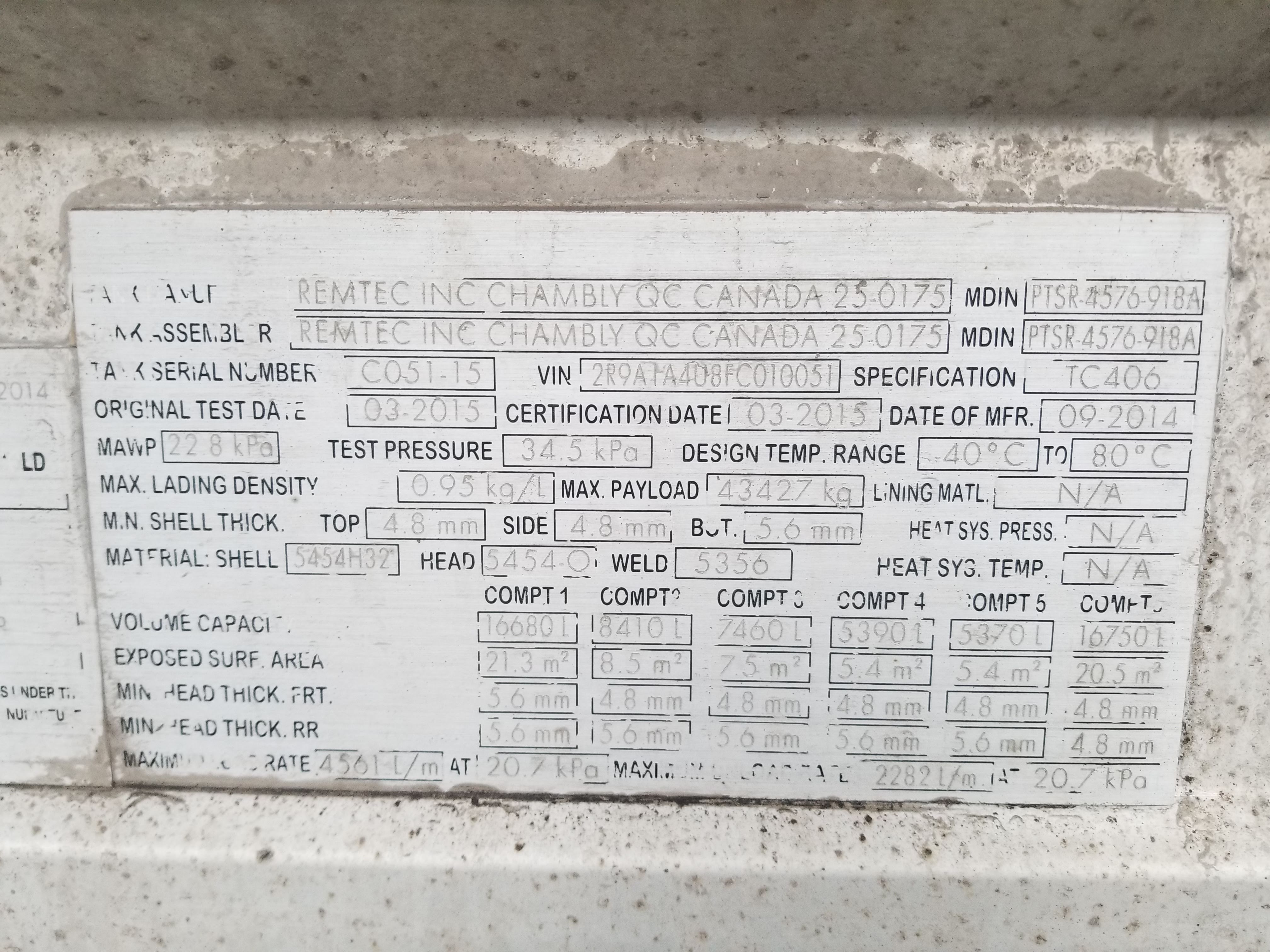 Metal ID Plate Image