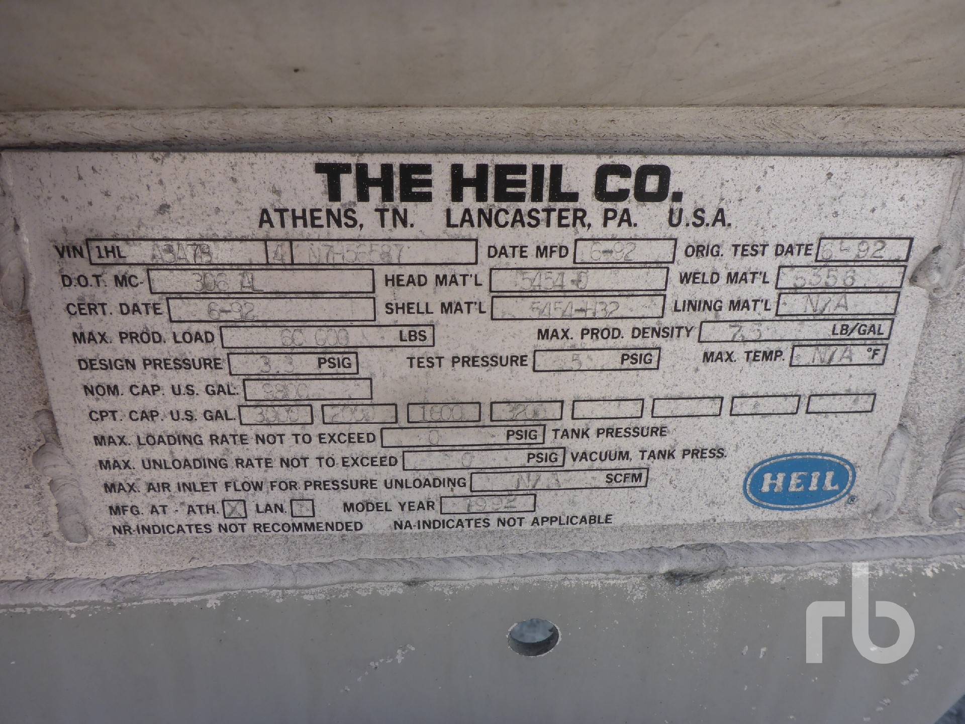 Metal ID Plate Image