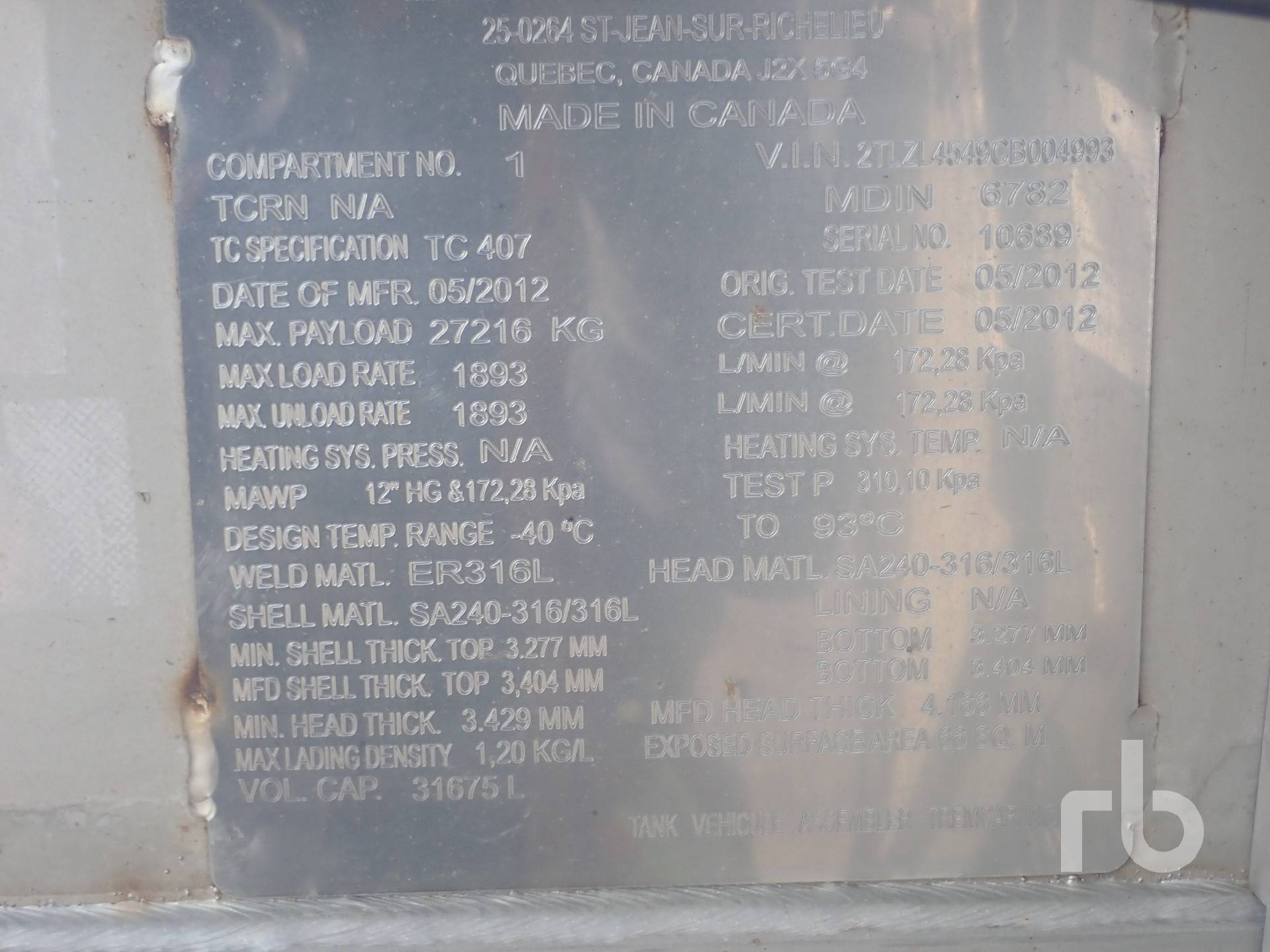Metal ID Plate Image