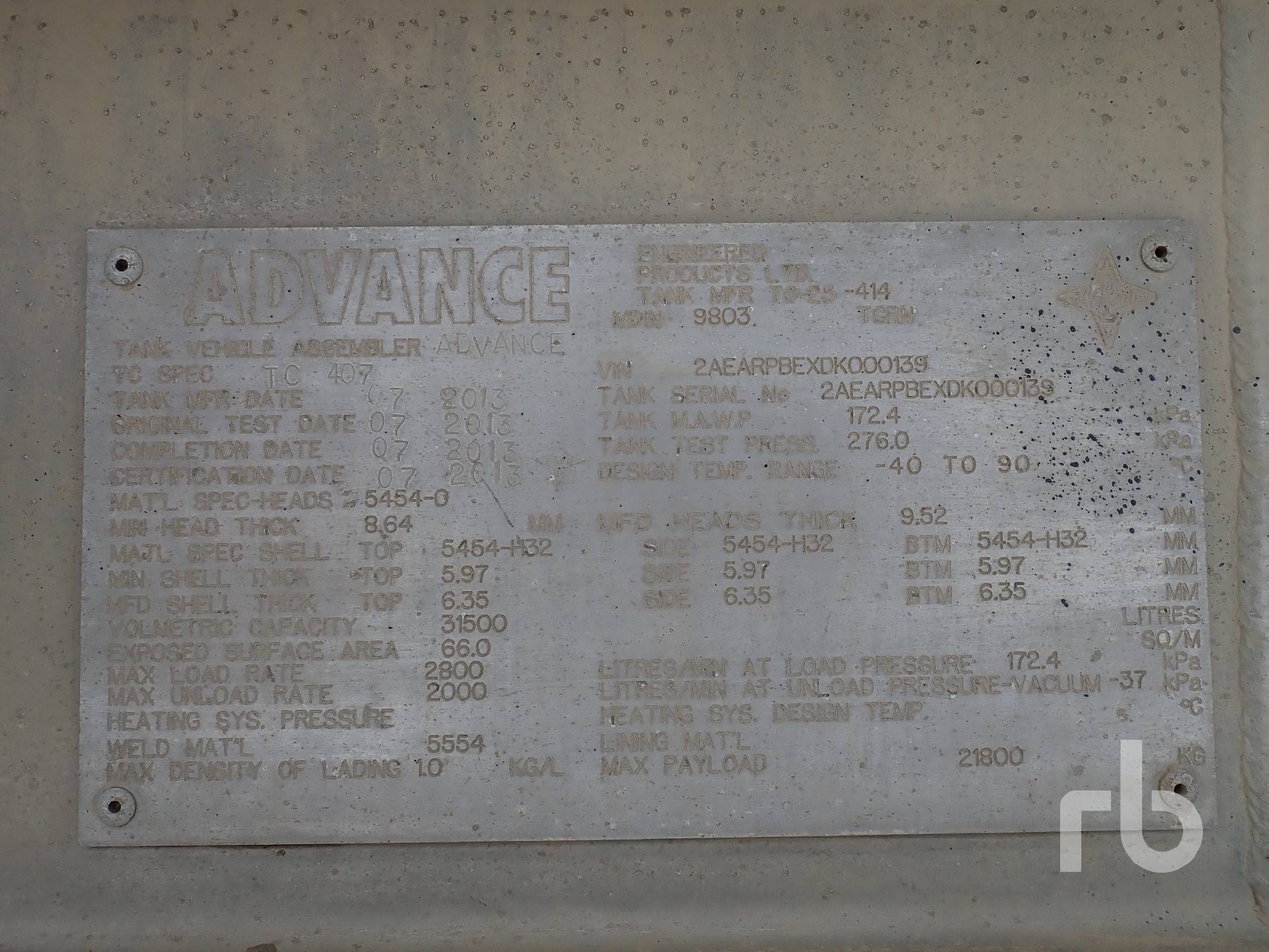 Metal ID Plate Image