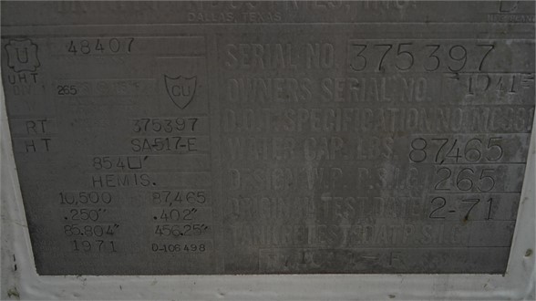Metal ID Plate Image