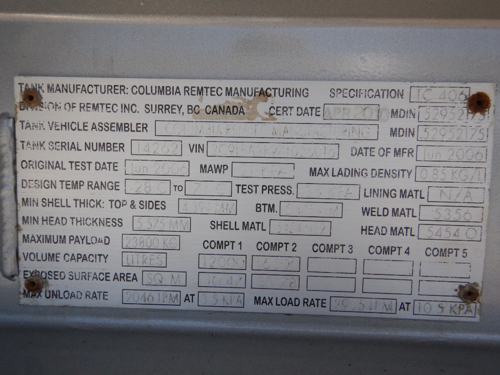 Metal ID Plate Image