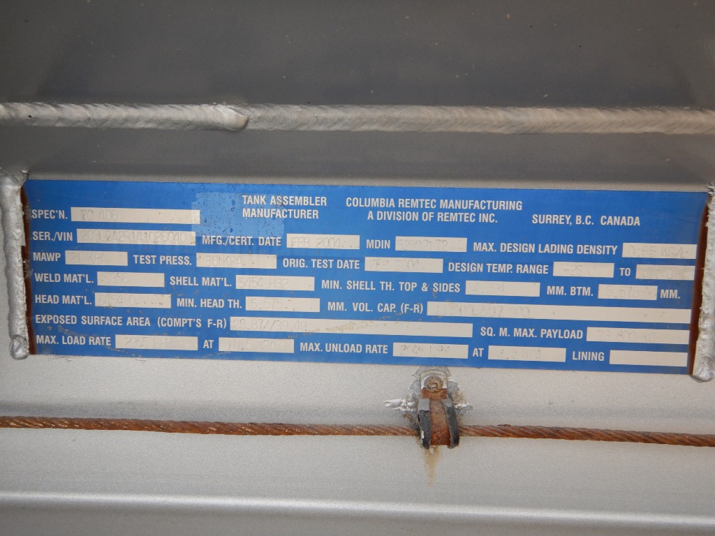 Metal ID Plate Image
