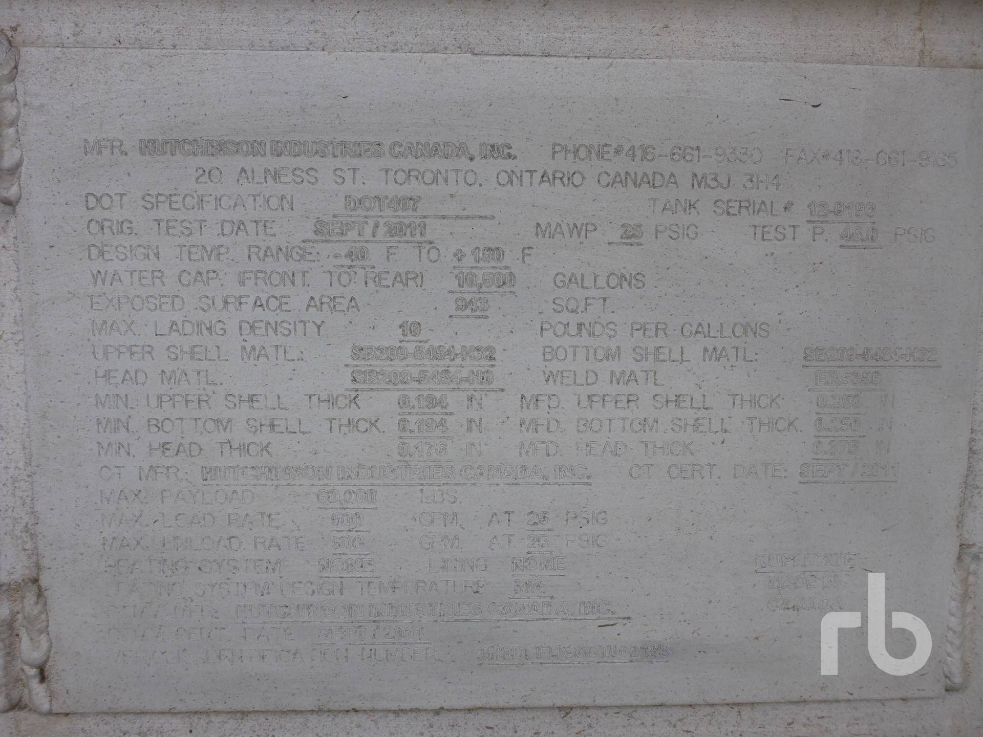 Metal ID Plate Image