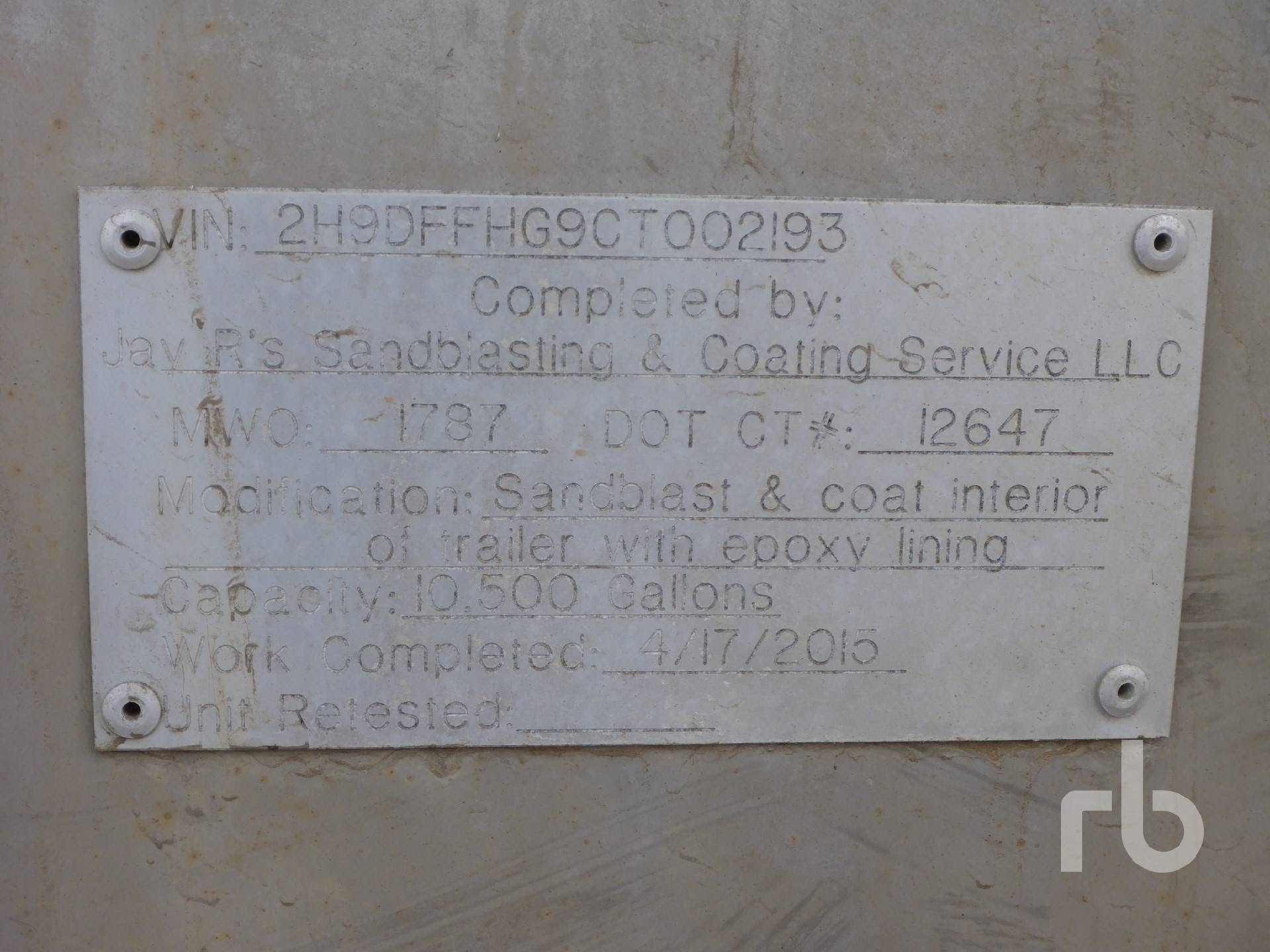 Metal ID Plate Image