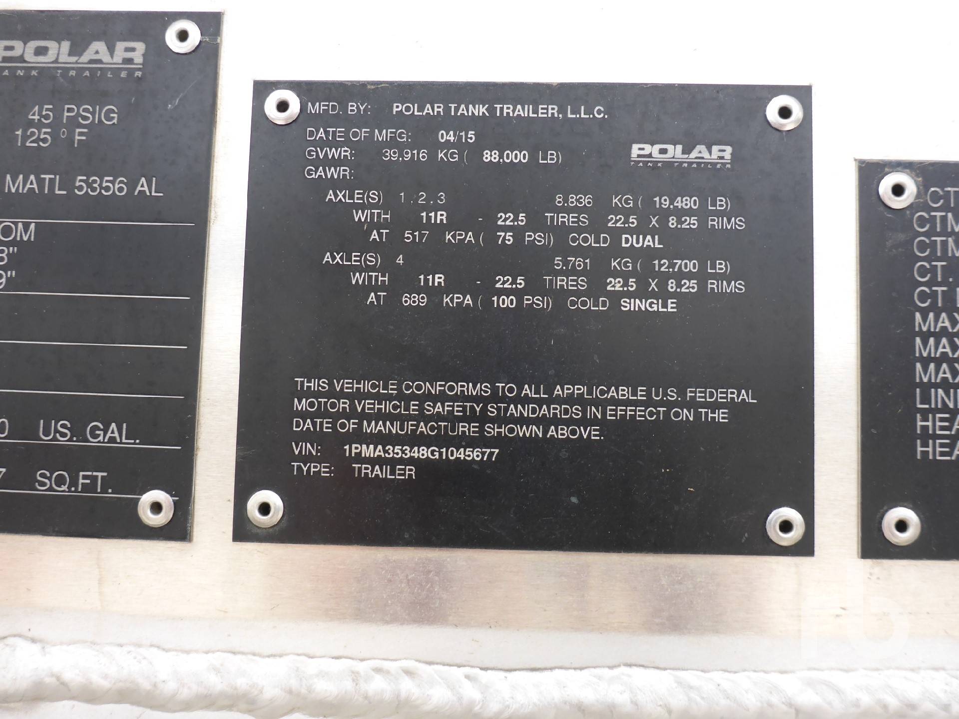 Metal ID Plate Image