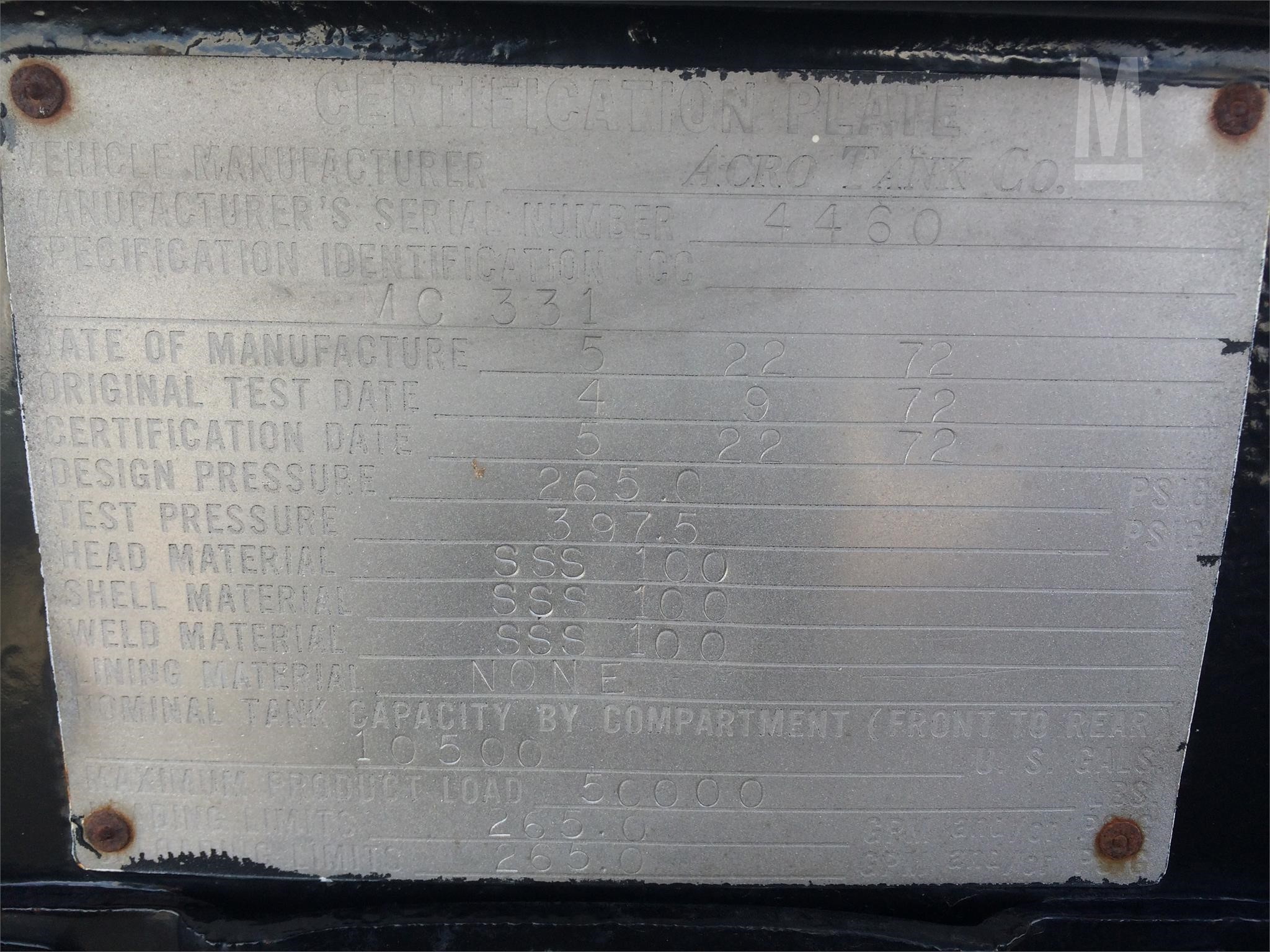 Metal ID Plate Image