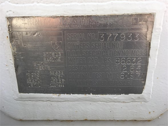 Metal ID Plate Image
