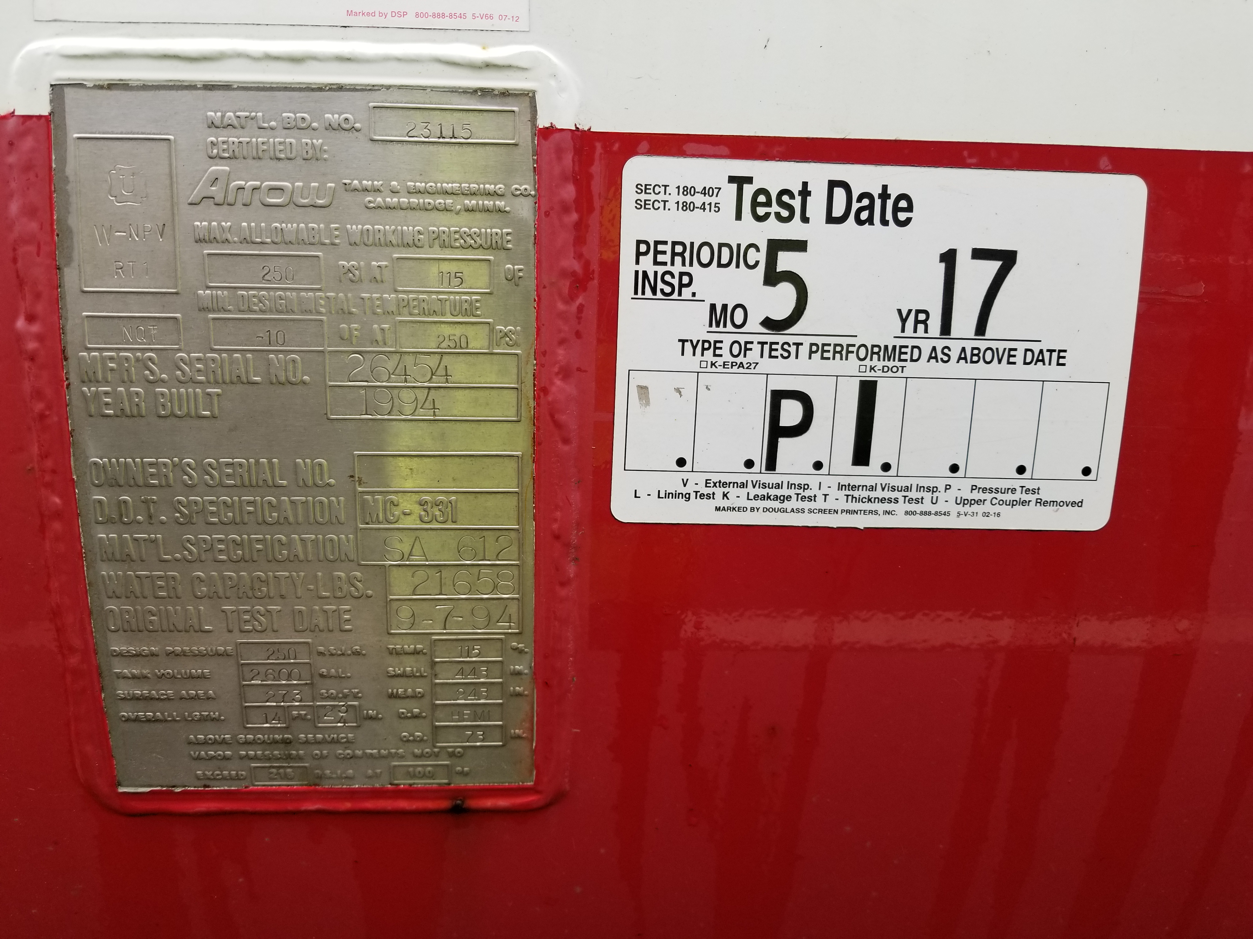 Metal ID Plate Image