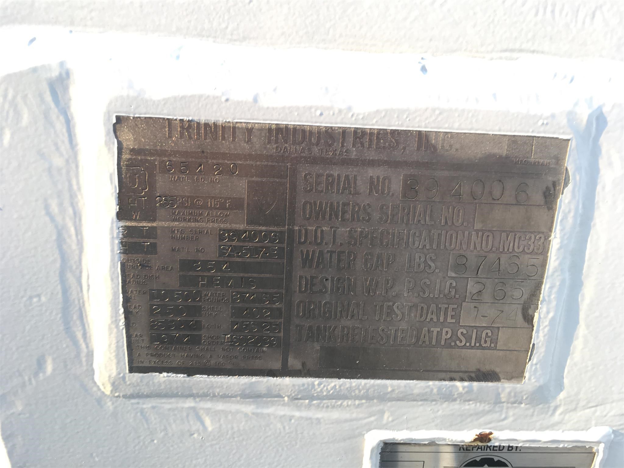 Metal ID Plate Image