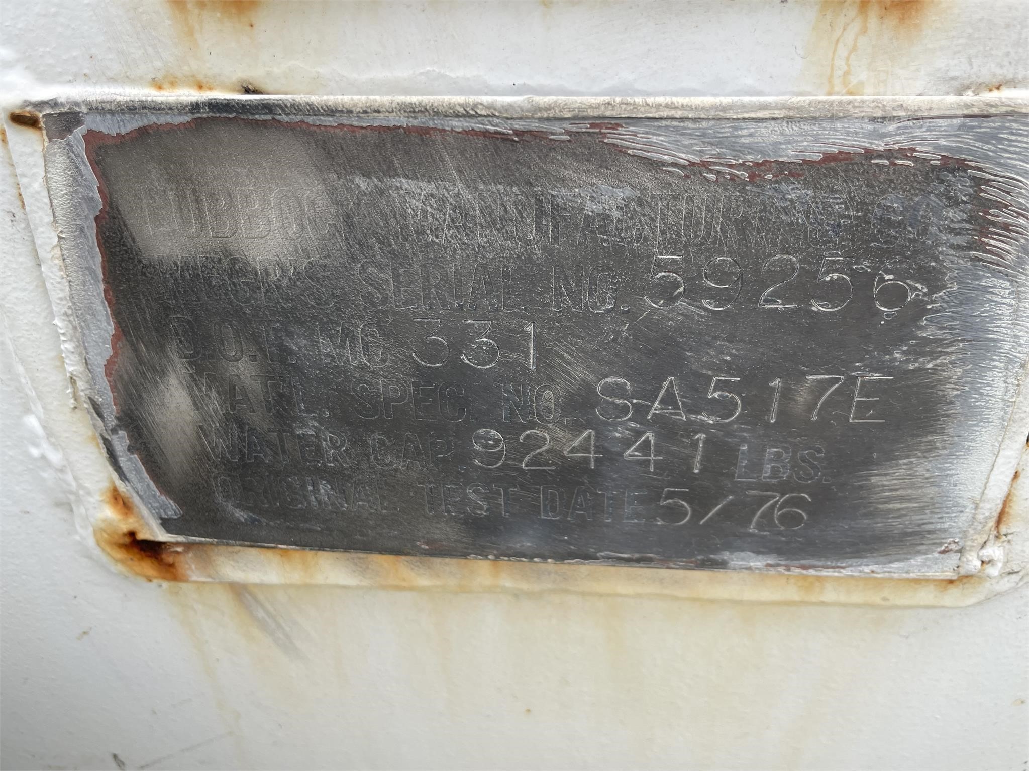 Metal ID Plate Image
