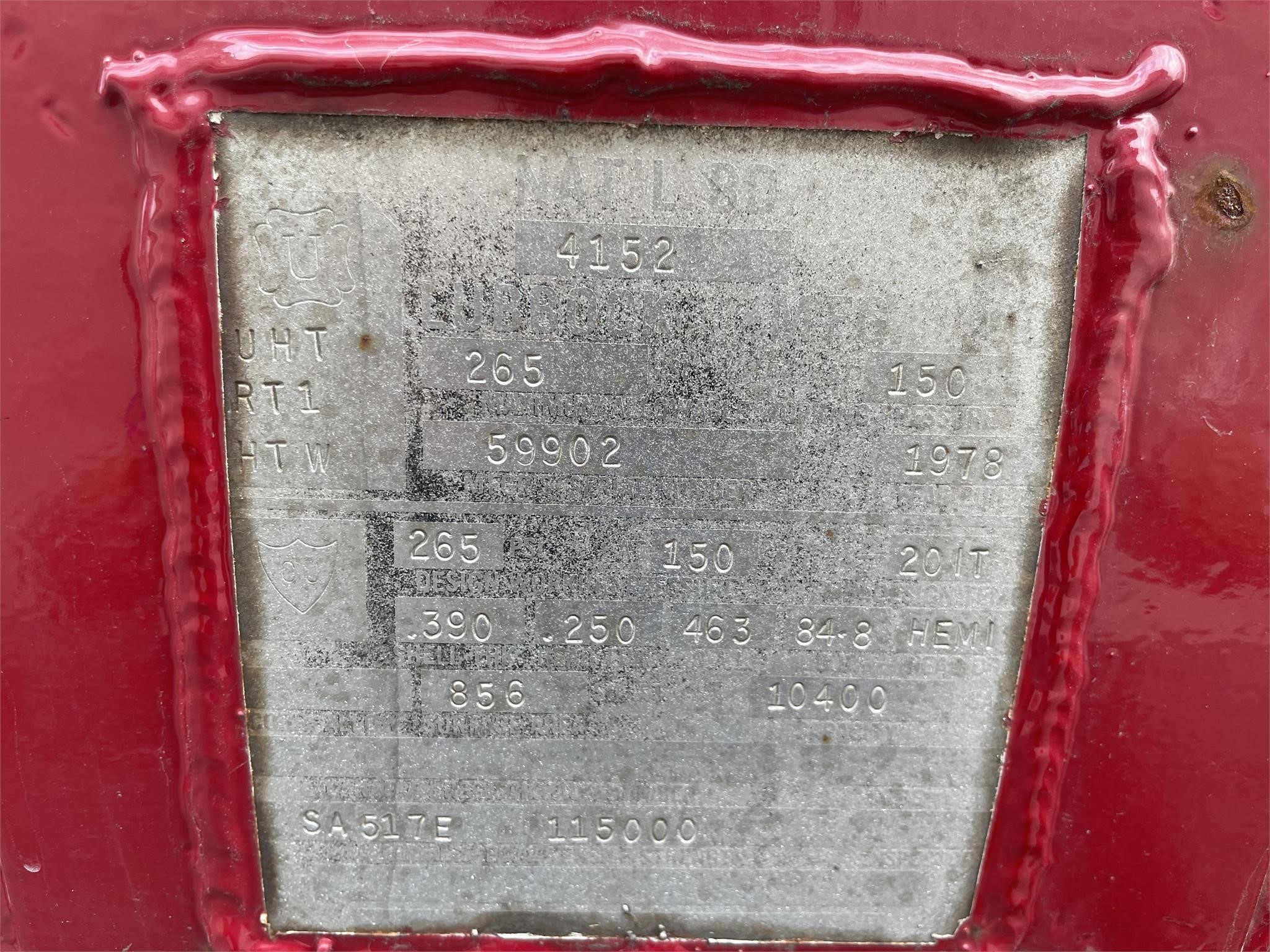 Metal ID Plate Image