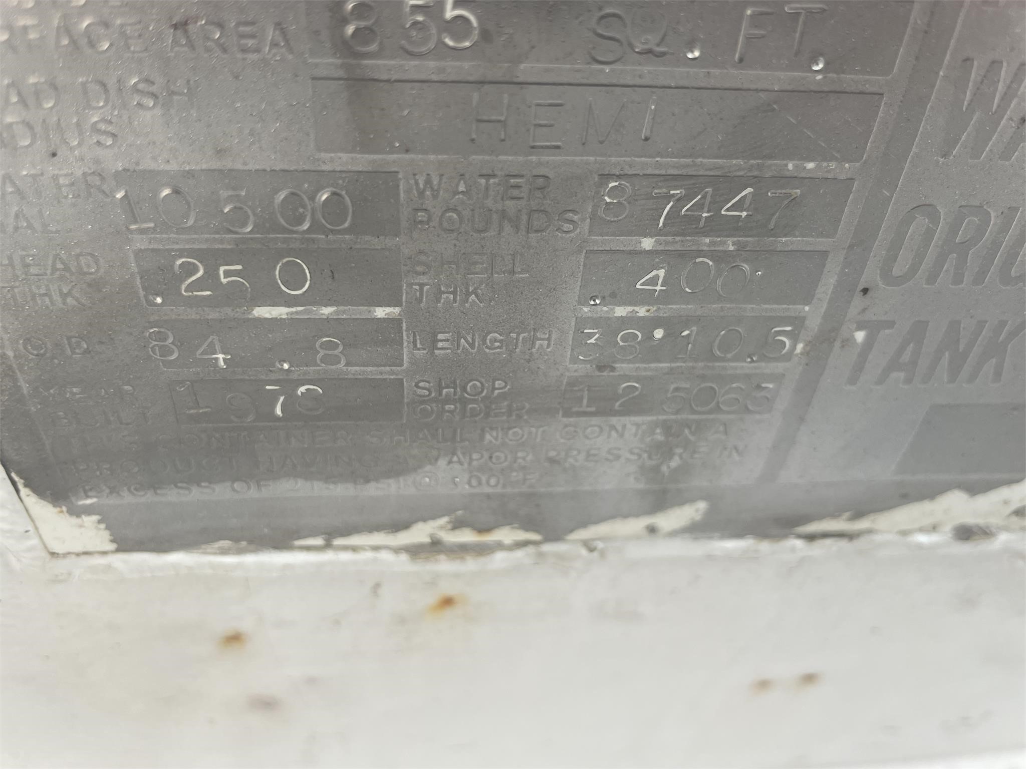 Metal ID Plate Image