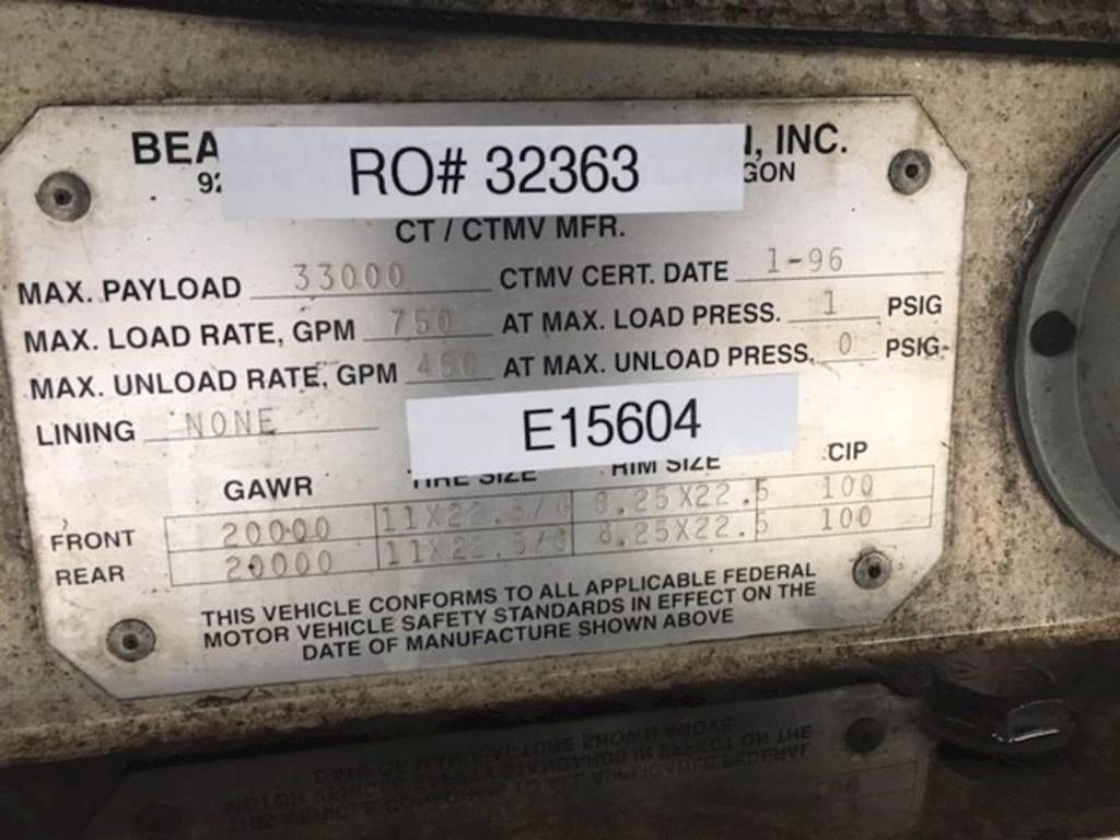 Metal ID Plate Image