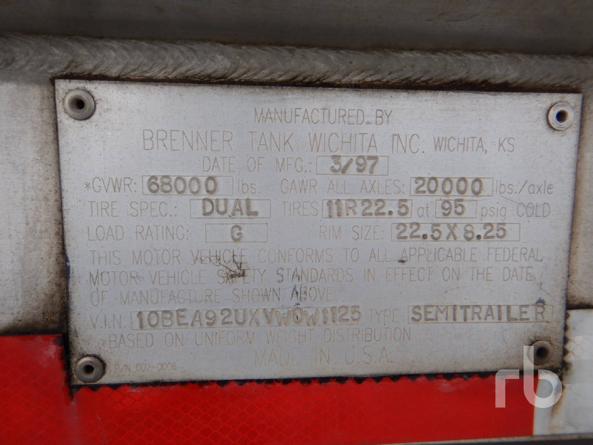 Metal ID Plate Image