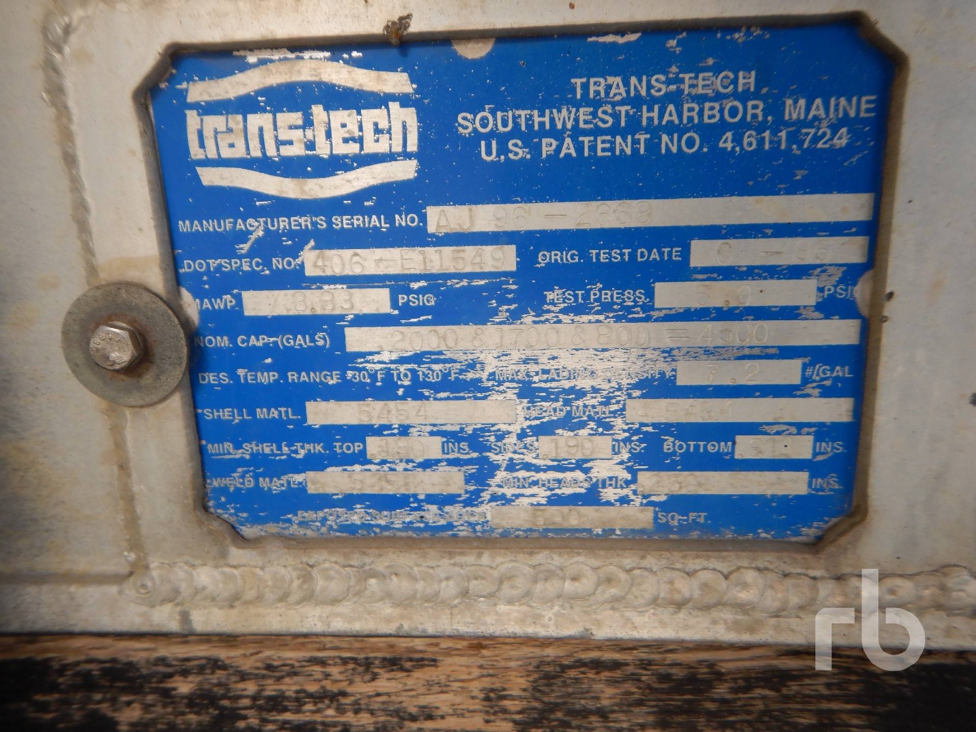 Metal ID Plate Image
