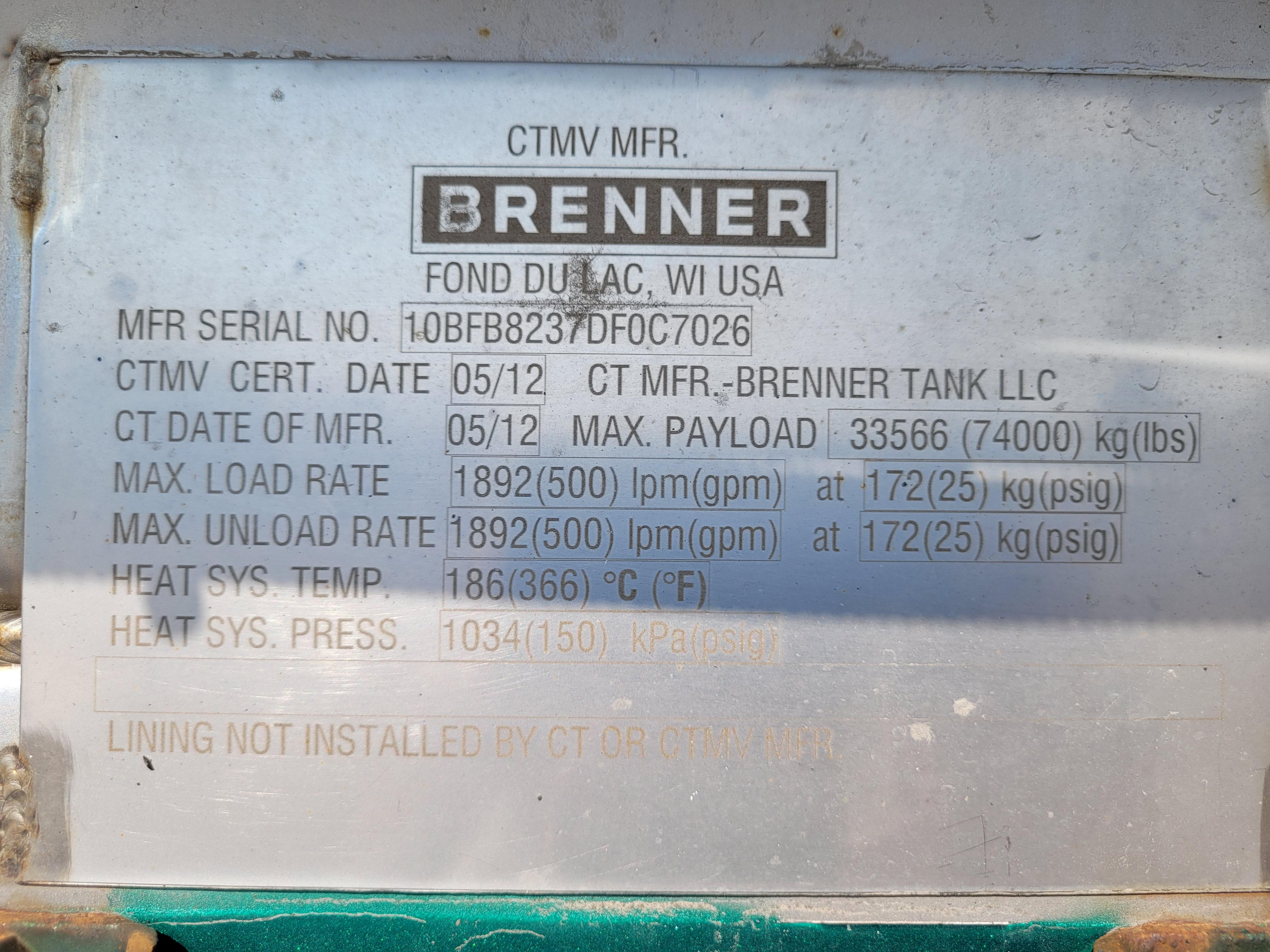 Metal ID Plate Image