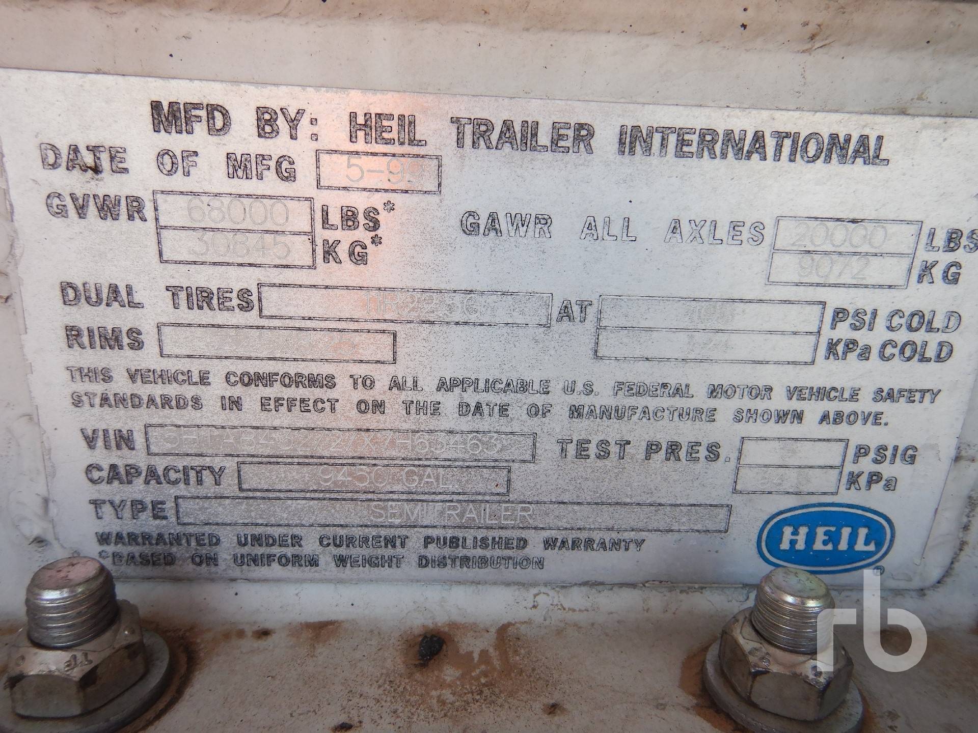 Metal ID Plate Image