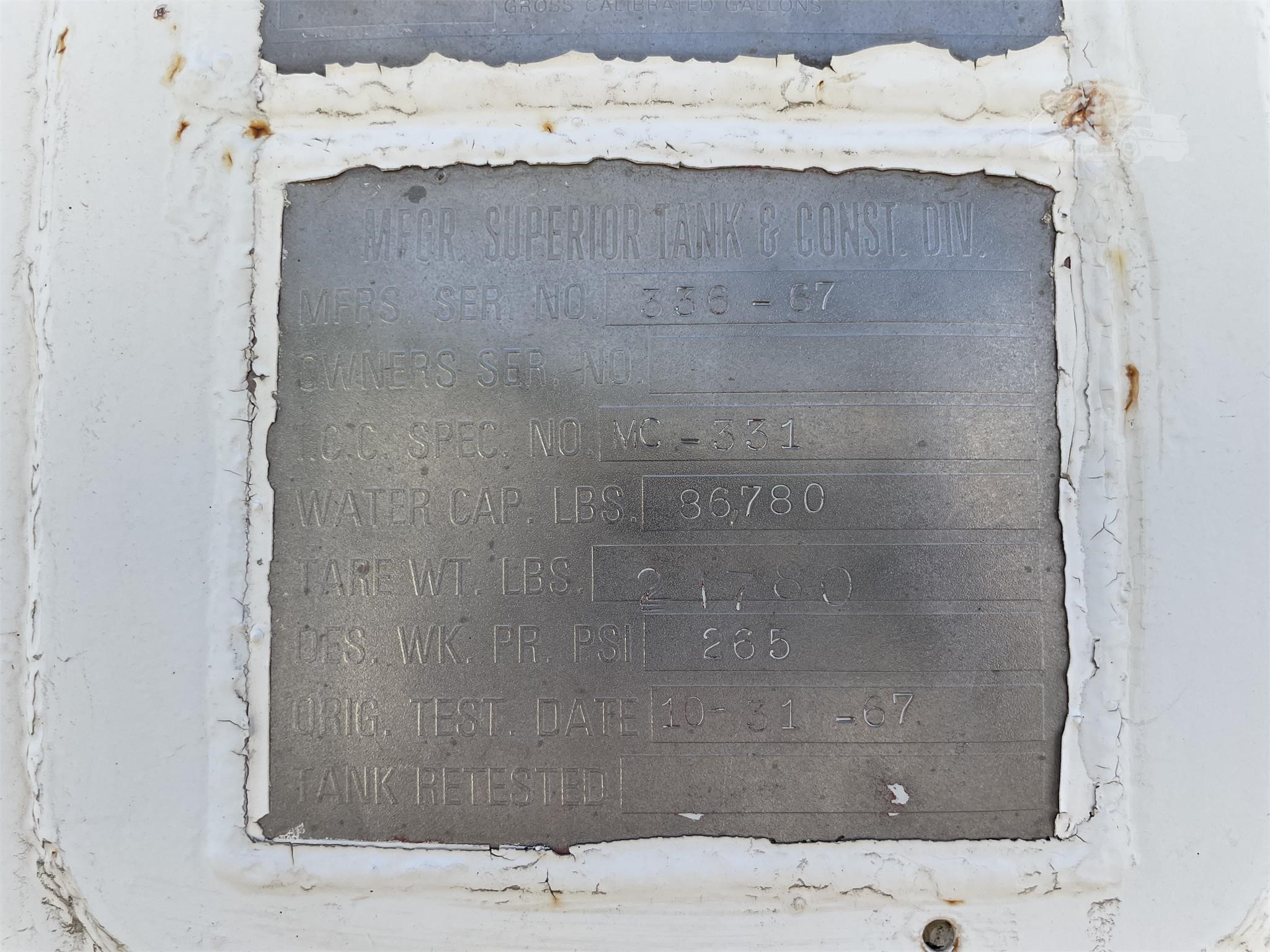 Metal ID Plate Image
