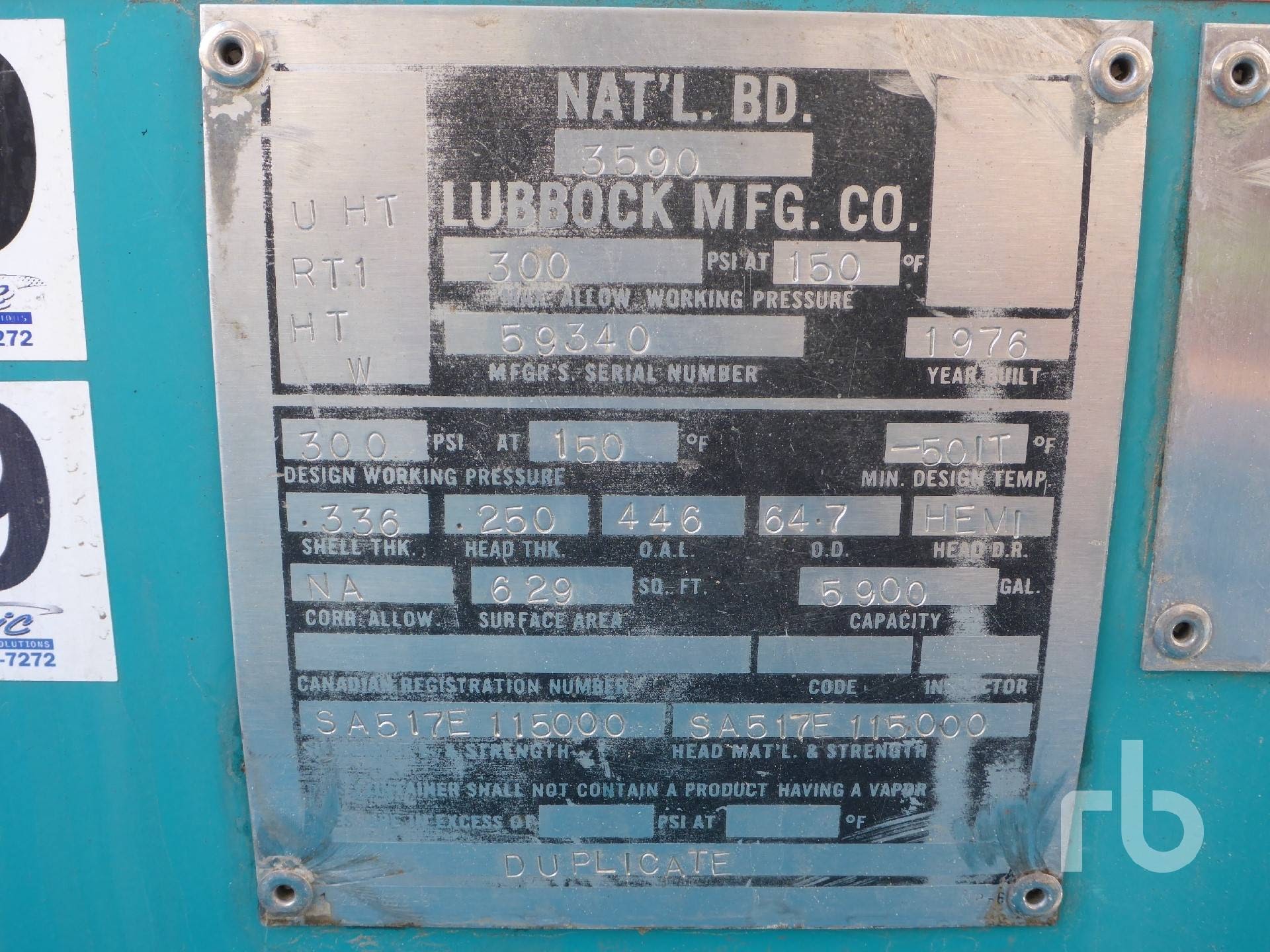 Metal ID Plate Image