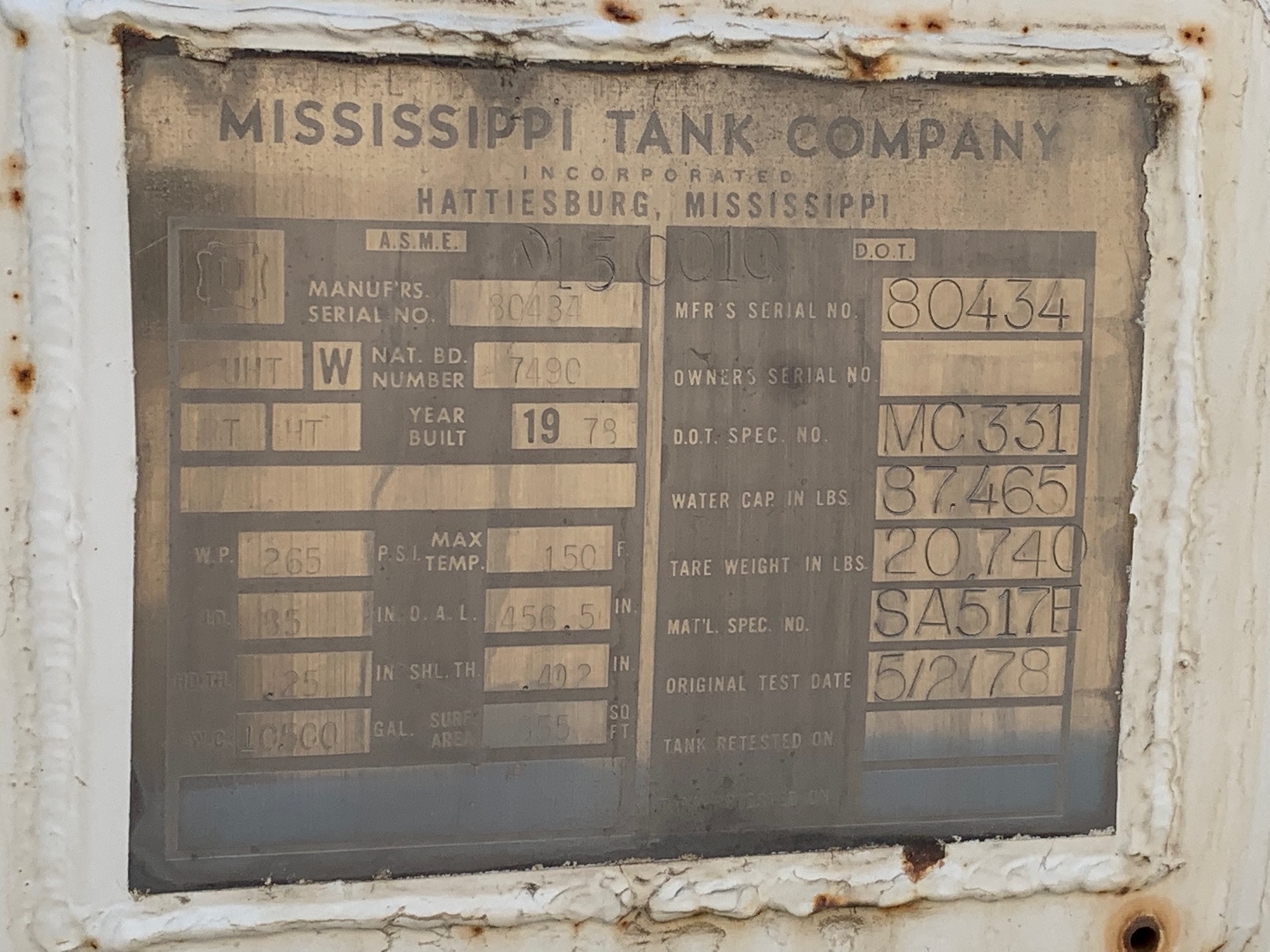 Metal ID Plate Image