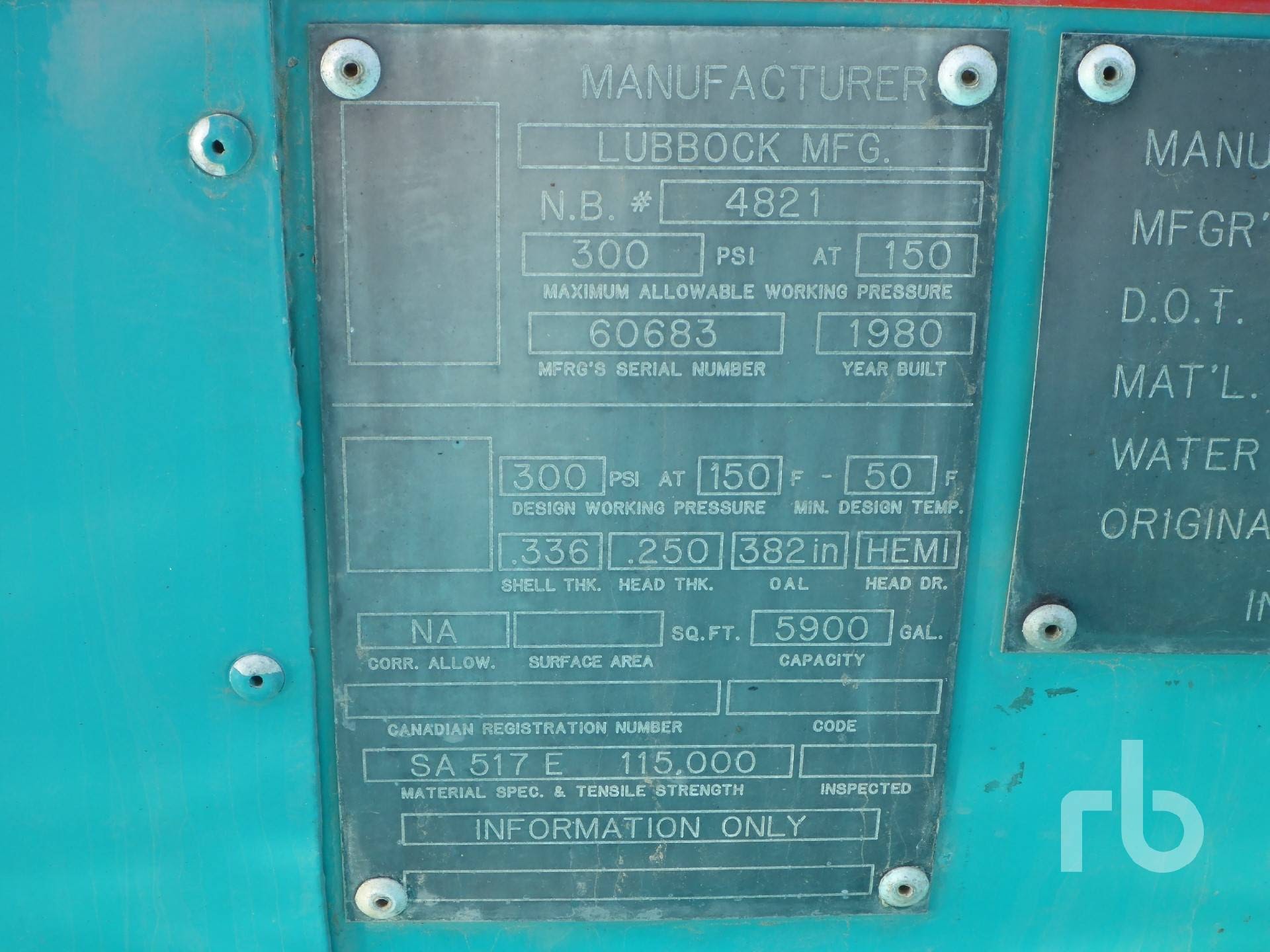 Metal ID Plate Image