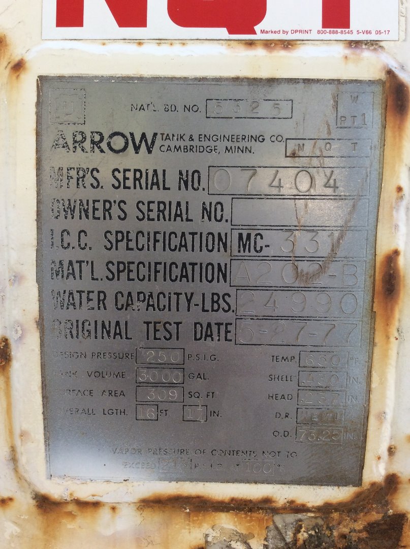Metal ID Plate Image