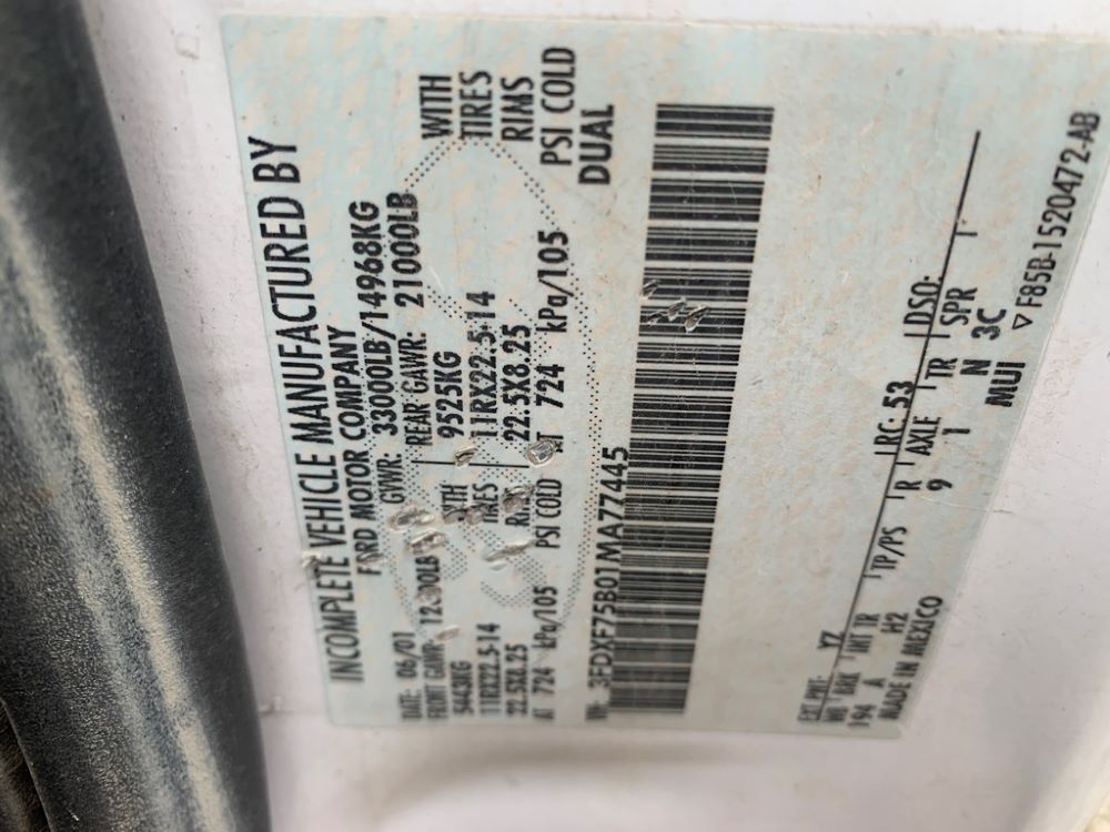 Metal ID Plate Image