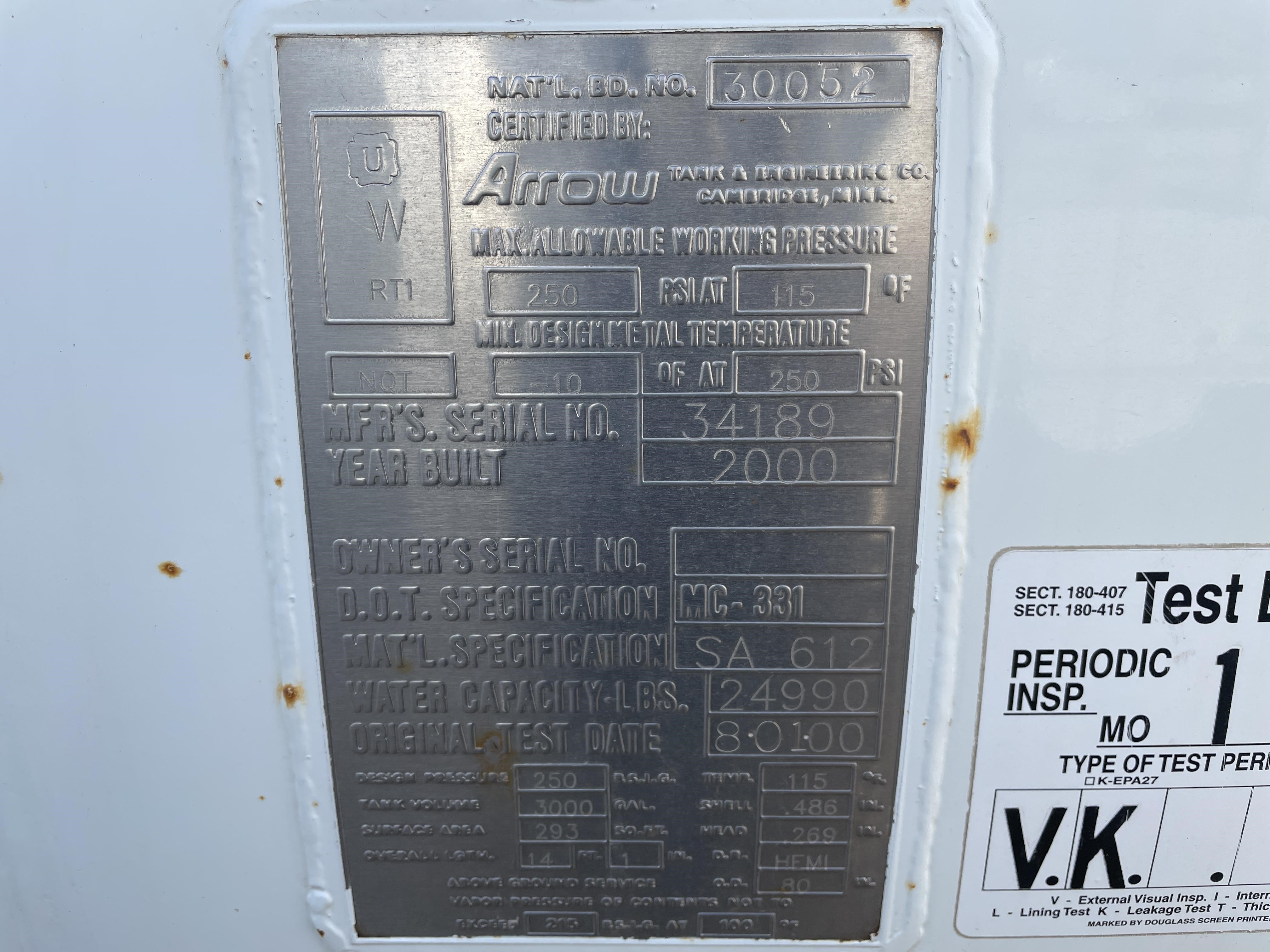 Metal ID Plate Image