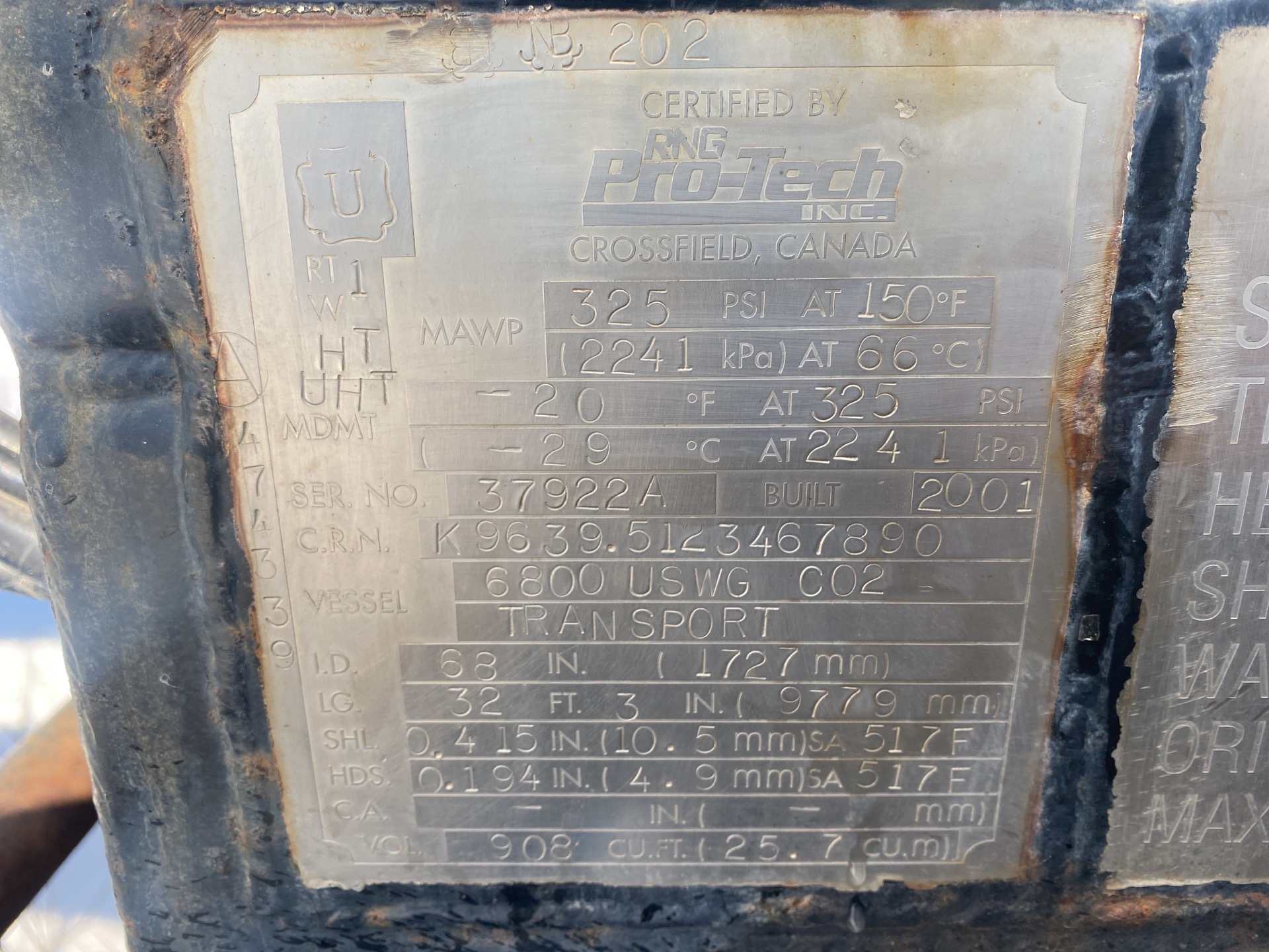 Metal ID Plate Image