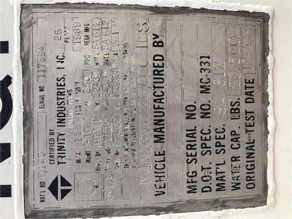 Metal ID Plate Image