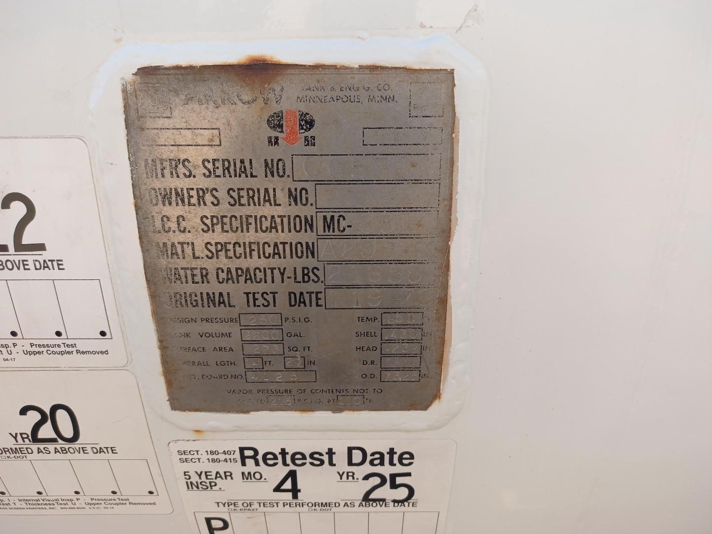Metal ID Plate Image