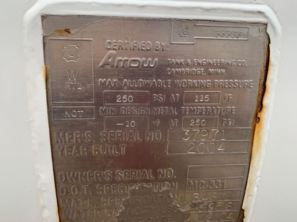 Metal ID Plate Image