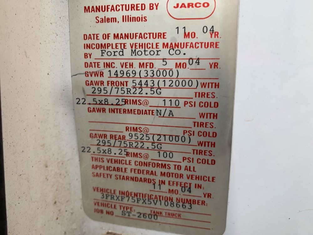 Metal ID Plate Image