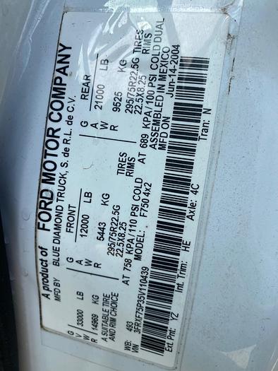 Metal ID Plate Image