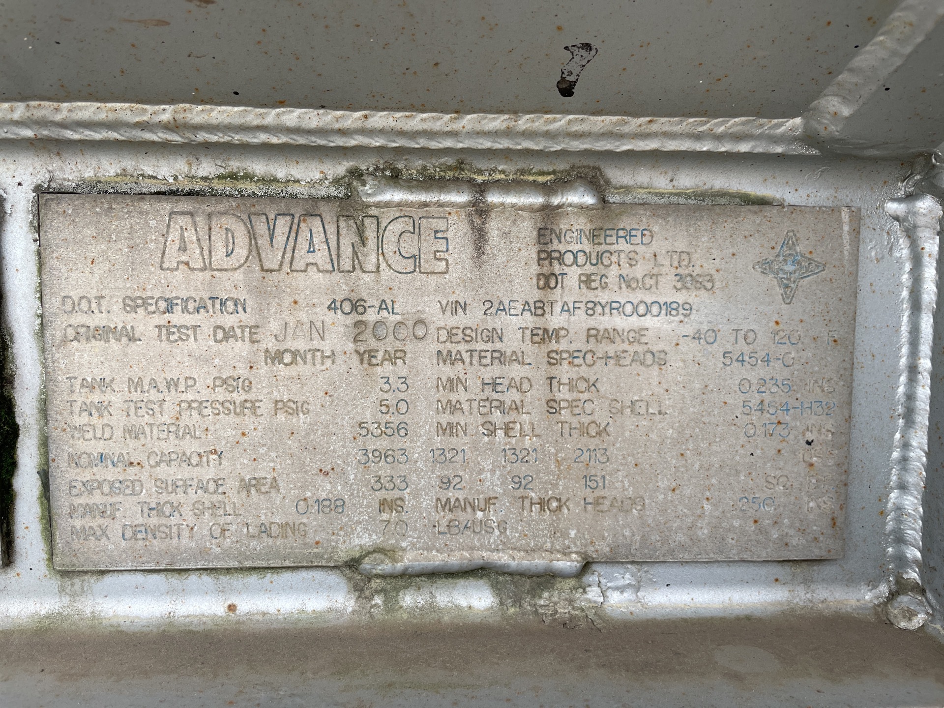 Metal ID Plate Image