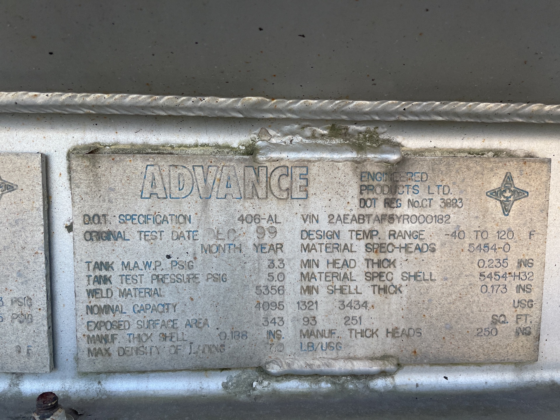 Metal ID Plate Image